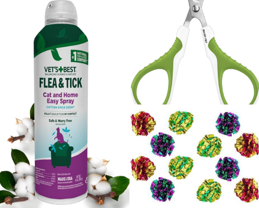 Cats most loved items 💕 cover photo collage