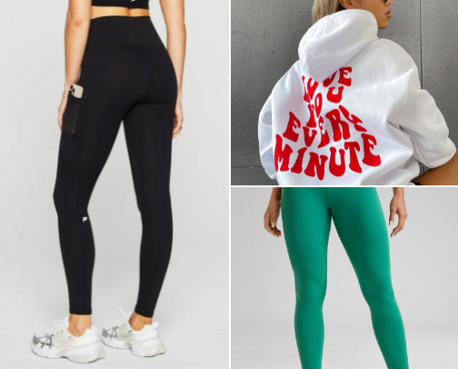 Favorite Workout Clothing cover photo collage