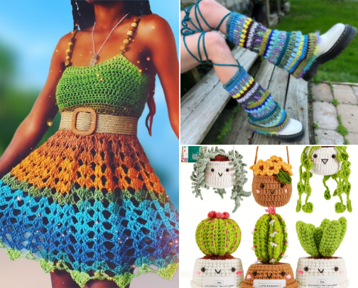 Cool Crochet - Outfit Inspiration cover photo collage