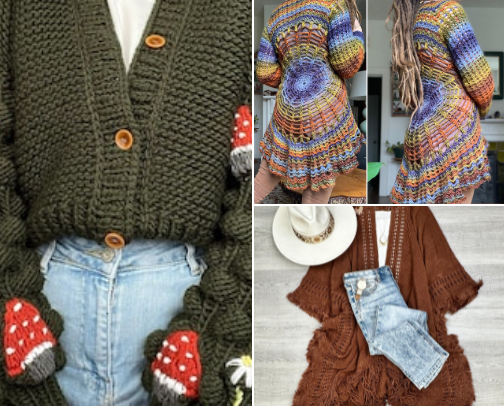 Cool Crochet - Outfit Inspiration cover photo collage