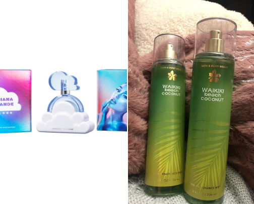 Fragrances cover photo collage