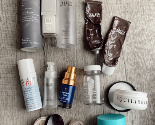 my empties diary ! 🎀🤍 cover photo collage