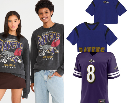 Baltimore Ravens Fan Gear - Ferda Ladies cover photo collage