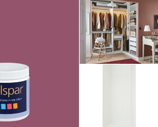 A Grown Woman Closet Upgrade cover photo collage