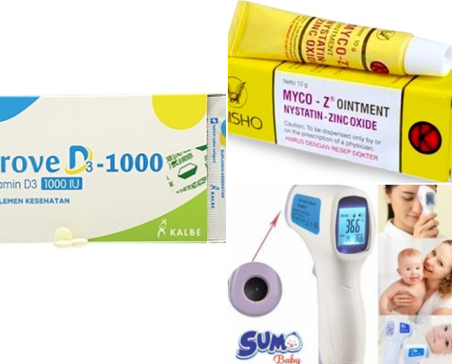 Baby health & hygiene cover photo collage