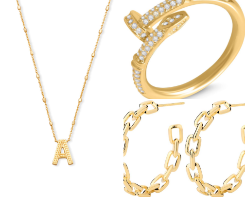 High quality gold jewelry that DOESNT rust cover photo collage