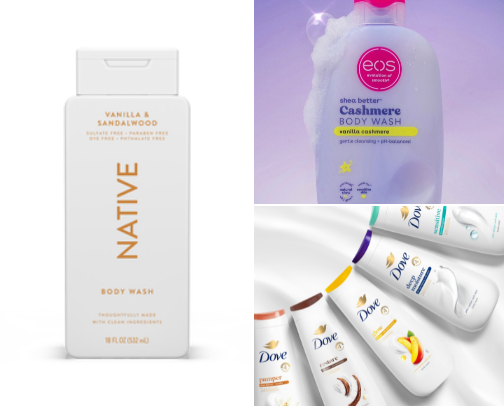 Skin care cover photo collage