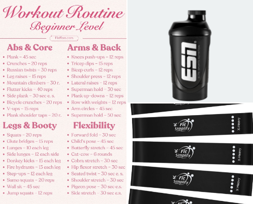 How to start working out at home if you dont have time/money for the gym cover photo collage