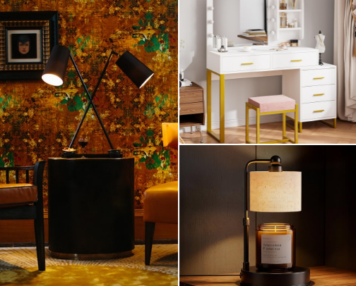 the ultimate cozy room & aesthetic home essentials cover photo collage