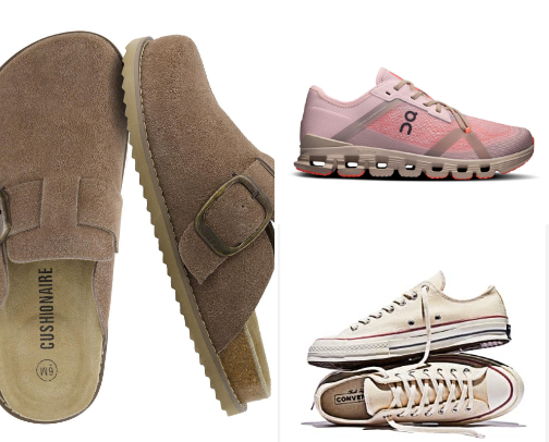 Shoes that are stylish and comfortable cover photo collage