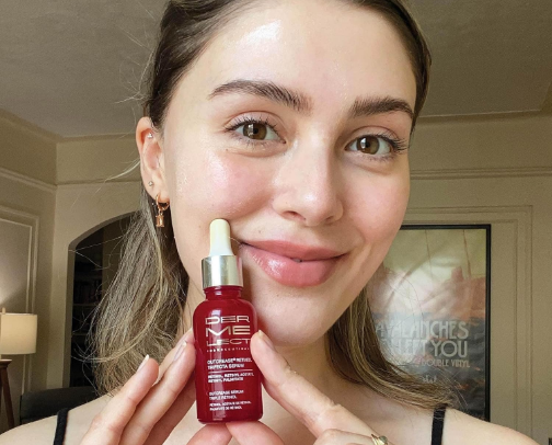 Glowy Skin Essentials for Busy Moms cover photo collage