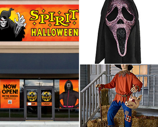Don’t forget costumes aren’t just for Halloween. Spirit has some of the coolest costumes. cover photo collage