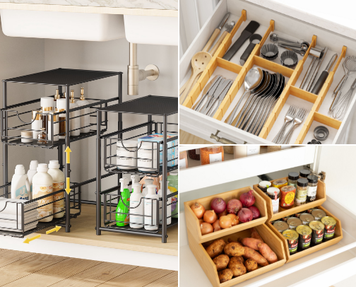 Home Organization Finds cover photo collage