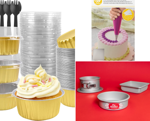 Baking Essentials & Favorite Tool cover photo collage