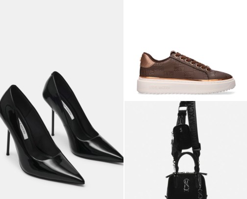 Steppin' with Steve Madden 👟 ♥ cover photo collage