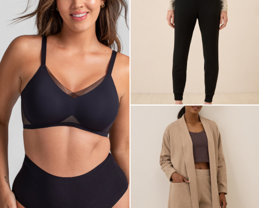 Clothing cover photo collage