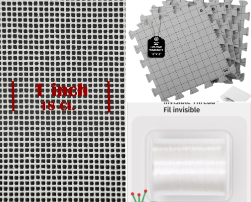 Needlepoint Necessities cover photo collage