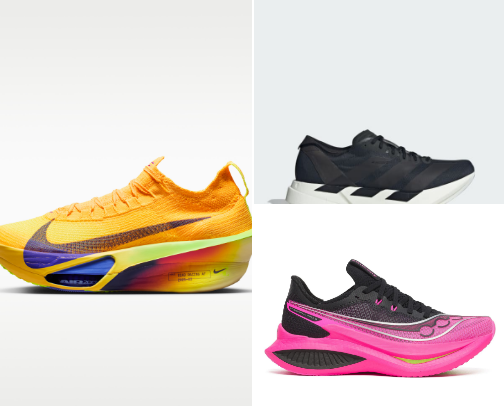 My top five running shoe cover photo collage
