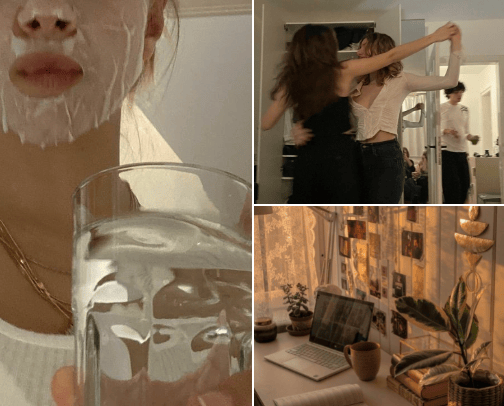 How to make your day more productive 🍒 cover photo collage