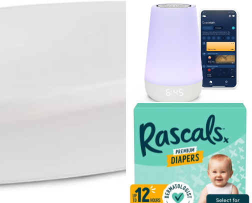 Baby products cover photo collage