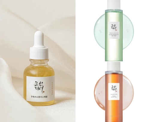 Toners & Serum cover photo collage