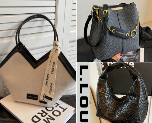 Bags👜 women cover photo collage