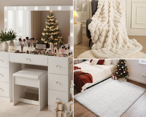 The Coziest bedroom & home must haves (from Amazon) 🪞🕯️🧸 cover photo collage