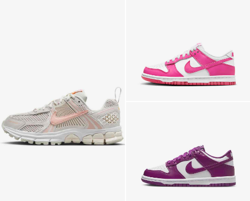 Nike shoes for girls🫧 cover photo collage