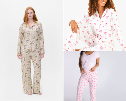 Pyjamas to die for🤤 cover photo collage