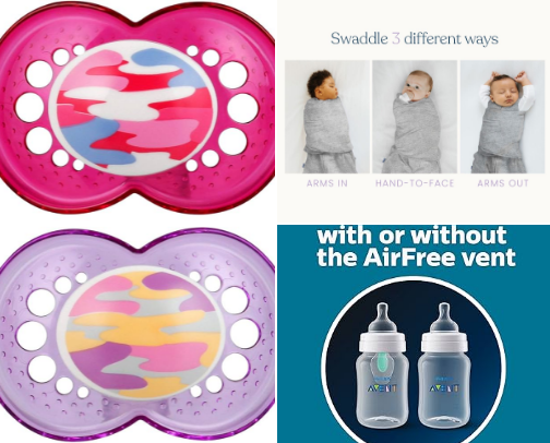 Baby items I use EVERYDAY cover photo collage