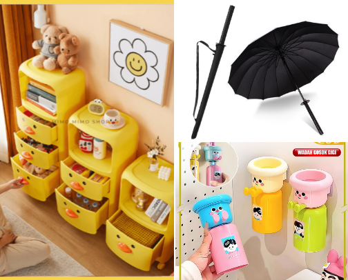 TERACUNI BARANG UNIK cover photo collage