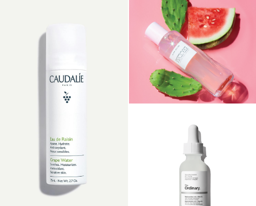 Summer Morning Skincare cover photo collage