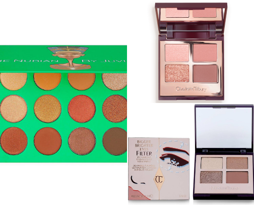 Best nude eyeshadow palettes cover photo collage