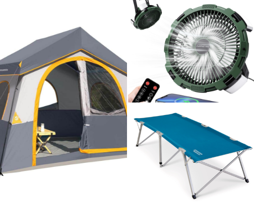 Won't Go Back Woods Camping Without These! cover photo collage