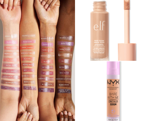 My favorite beauty recs cover photo collage