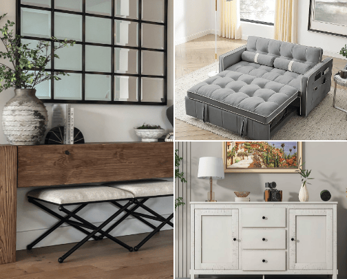 Living room inspiration cover photo collage