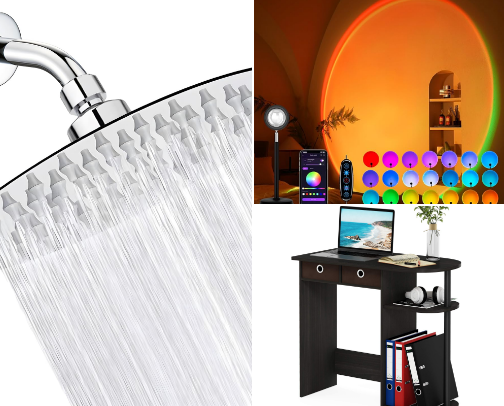 Amazon finds for your grad apartment 🏠 cover photo collage