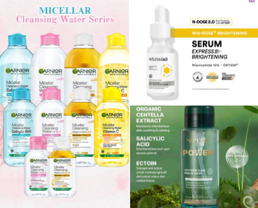 My favorite beauty recs🌸 cover photo collage