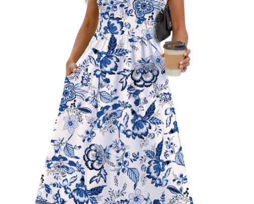 Shades of Blue: Dresses for Every Mood cover photo collage