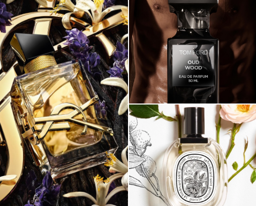 Luxury Fragrances & Body Mists 🫠 cover photo collage