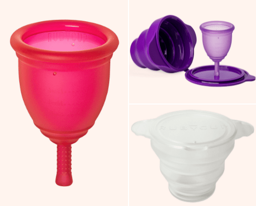 Reusable Period Cups cover photo collage