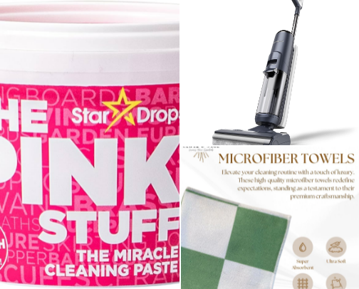 Cleaning supplies I love ✨ cover photo collage