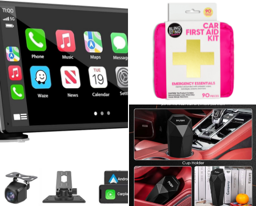 Car must haves and favorites! cover photo collage
