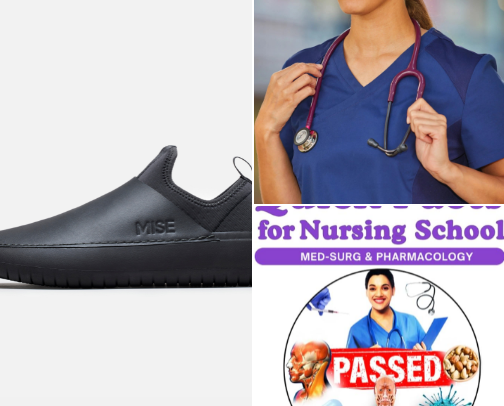 Nursing school essentials cover photo collage