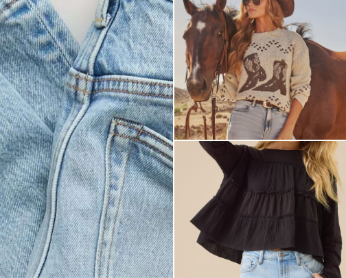 what i’m wearing as a hairstylist this fall/winter cover photo collage