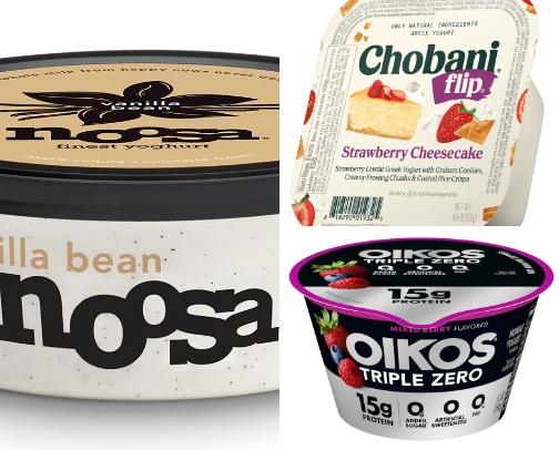 Glow & Go Yogurts ✨ cover photo collage