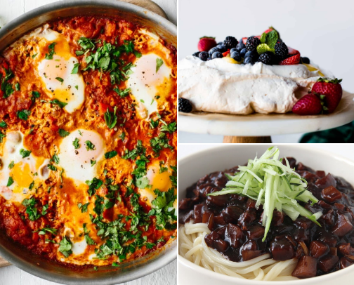 FOOD/CUISINE BUCKET LIST cover photo collage