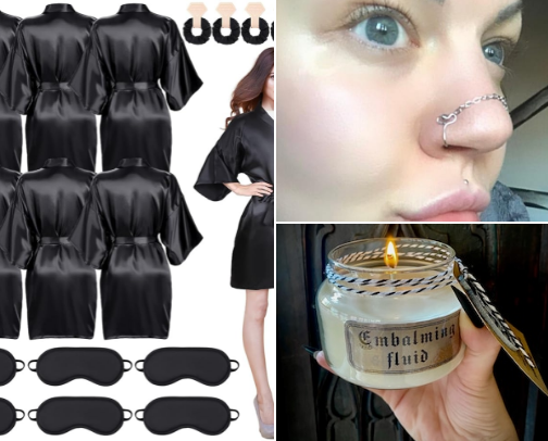 Dark Feminine Aesthetic cover photo collage