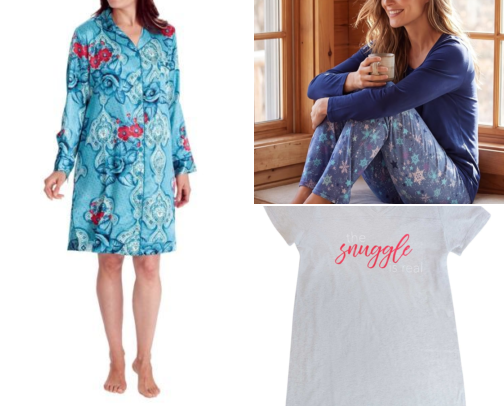 Top 10 Plus Size Sleepshirts cover photo collage