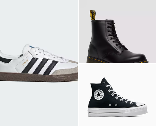 Shoes cover photo collage